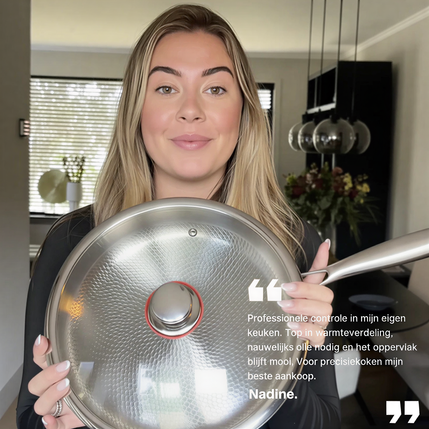 Titanium Gehamerde Pan Pro