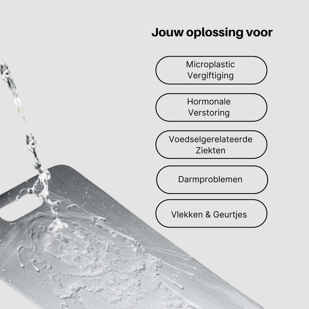 De Pure Titanium Snijplankenset