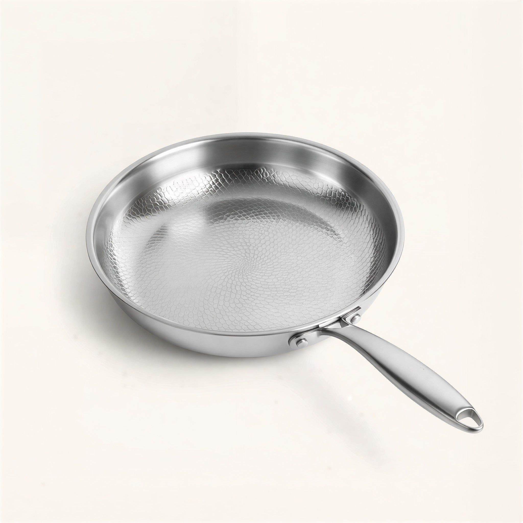 Titanium Gehamerde Pan Pro