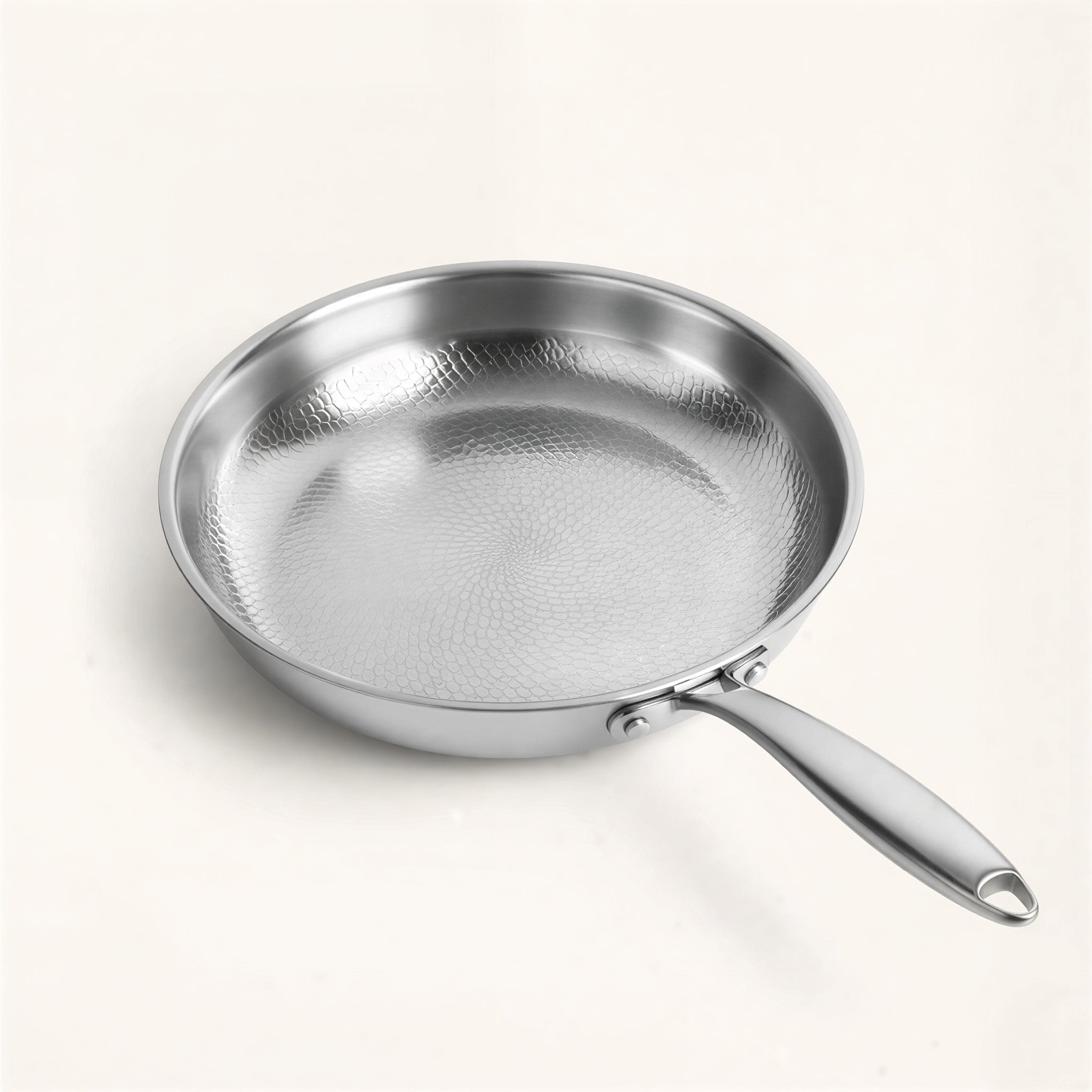 Titanium Gehamerde Pan Pro