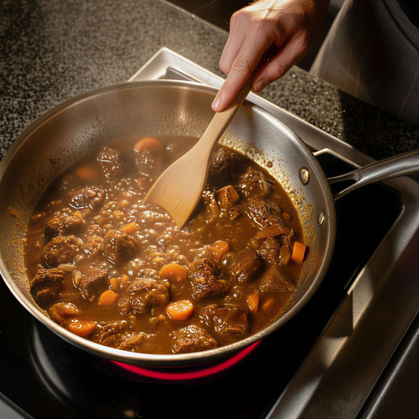 Titanium Gehamerde Pan Pro