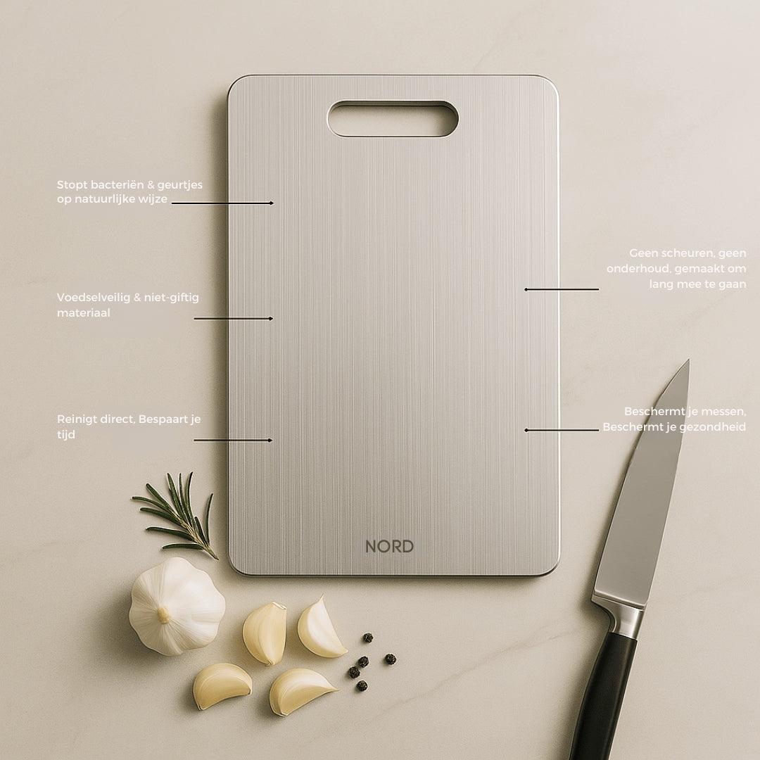 Premium Titanium Snijplank