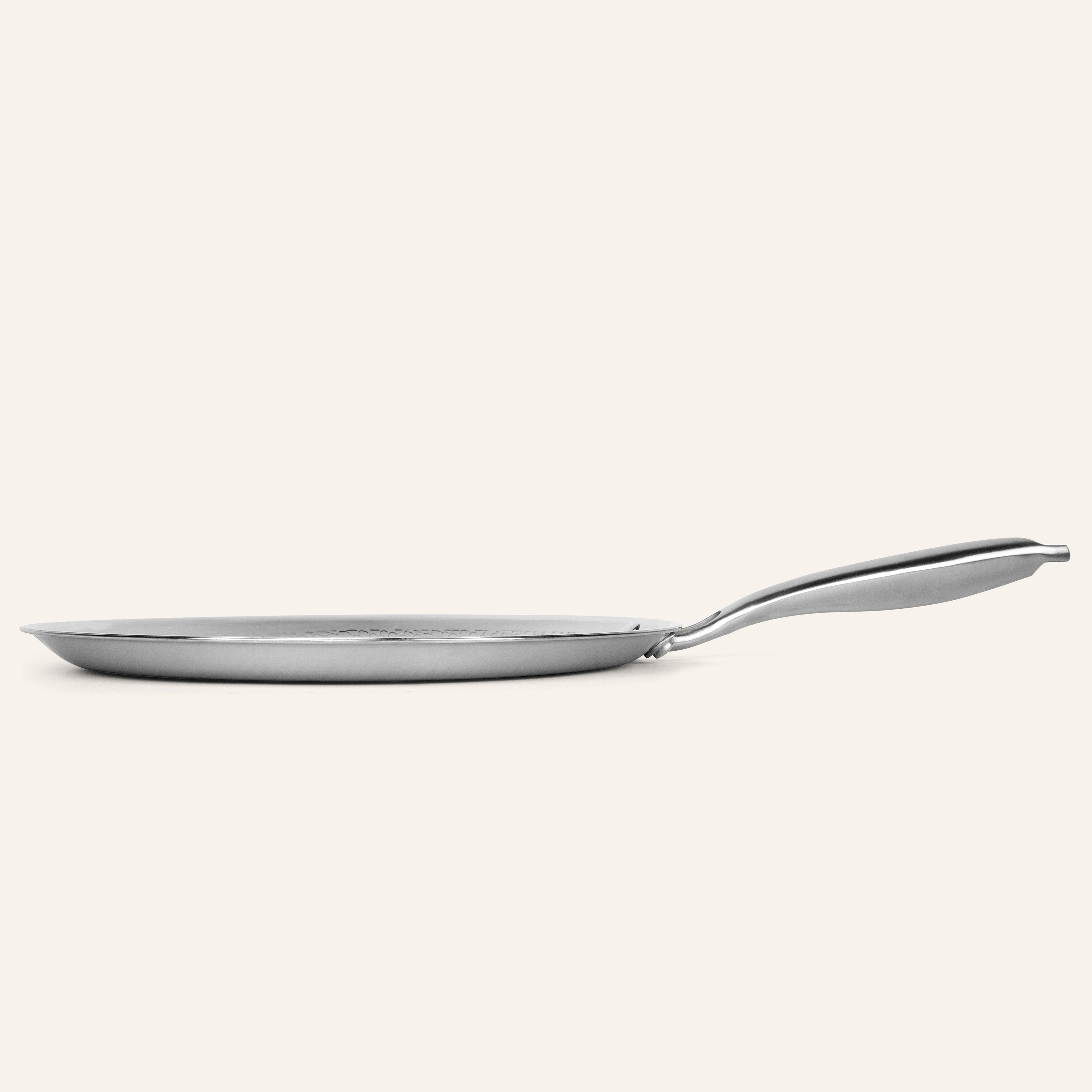 Titanium Gehamerde Crêpepan Pro