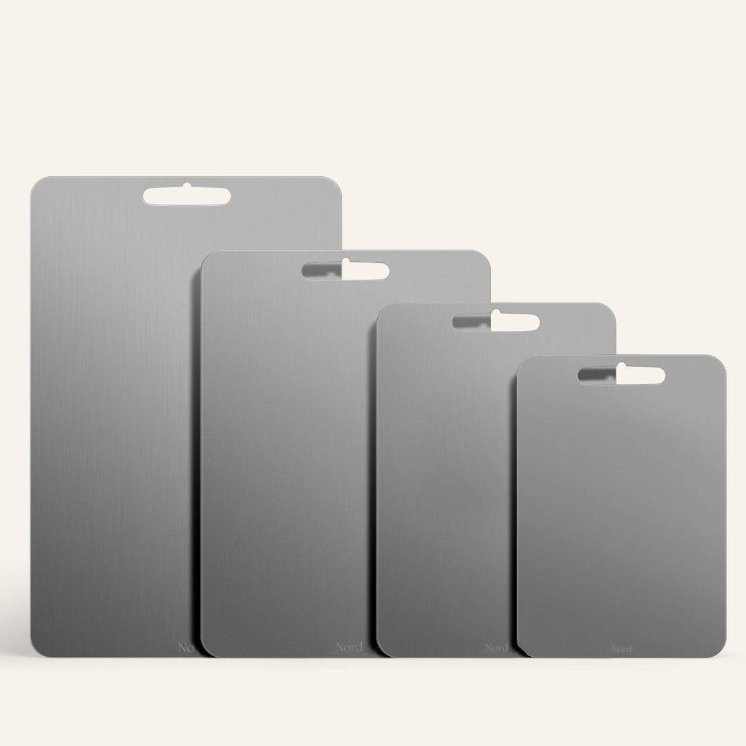 De Pure Titanium Snijplankenset