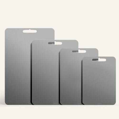 De Pure Titanium Snijplankenset
