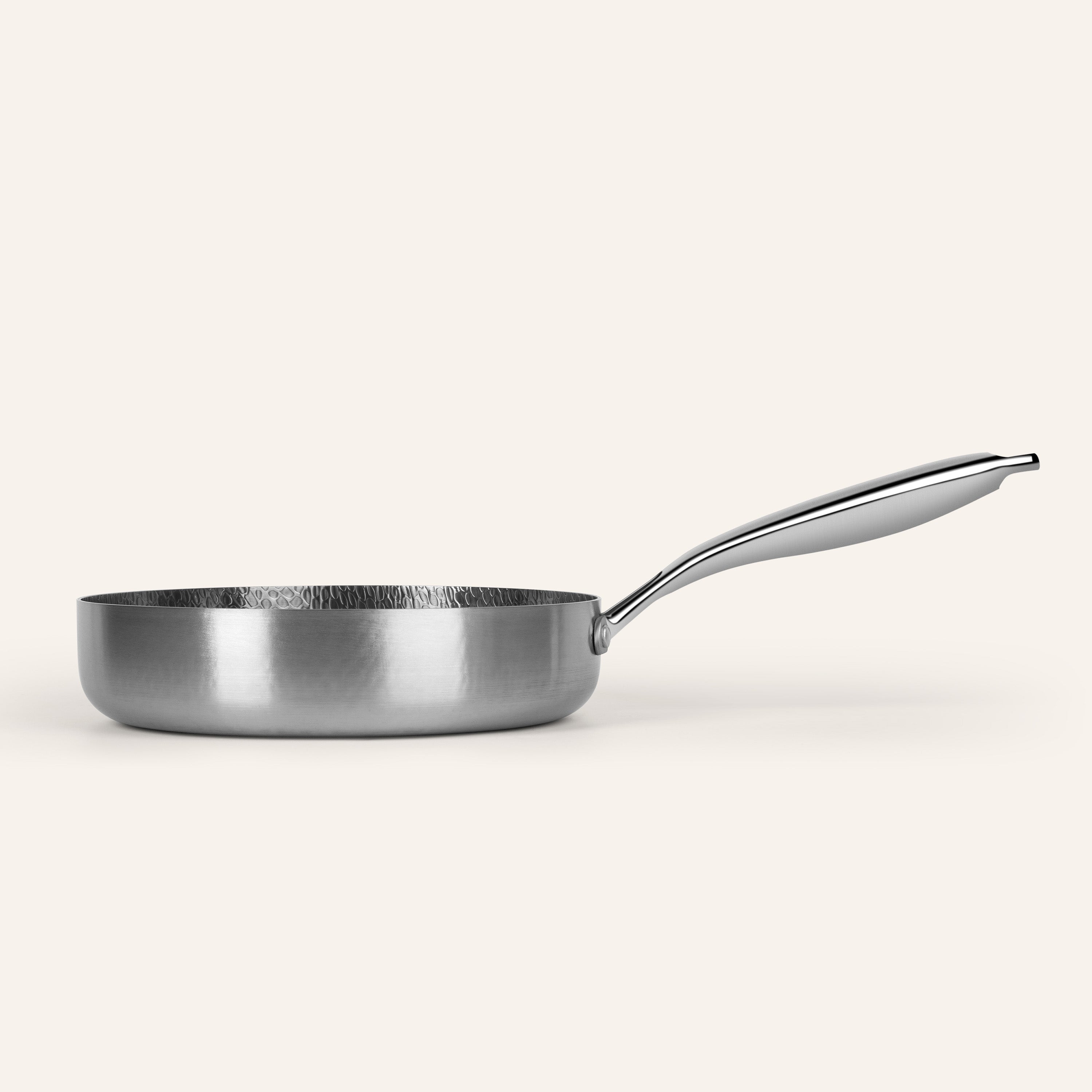 Titanium Gehamerde Diepe Pan Pro