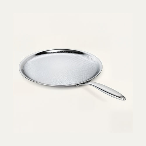 Titanium Gehamerde Crêpepan Pro
