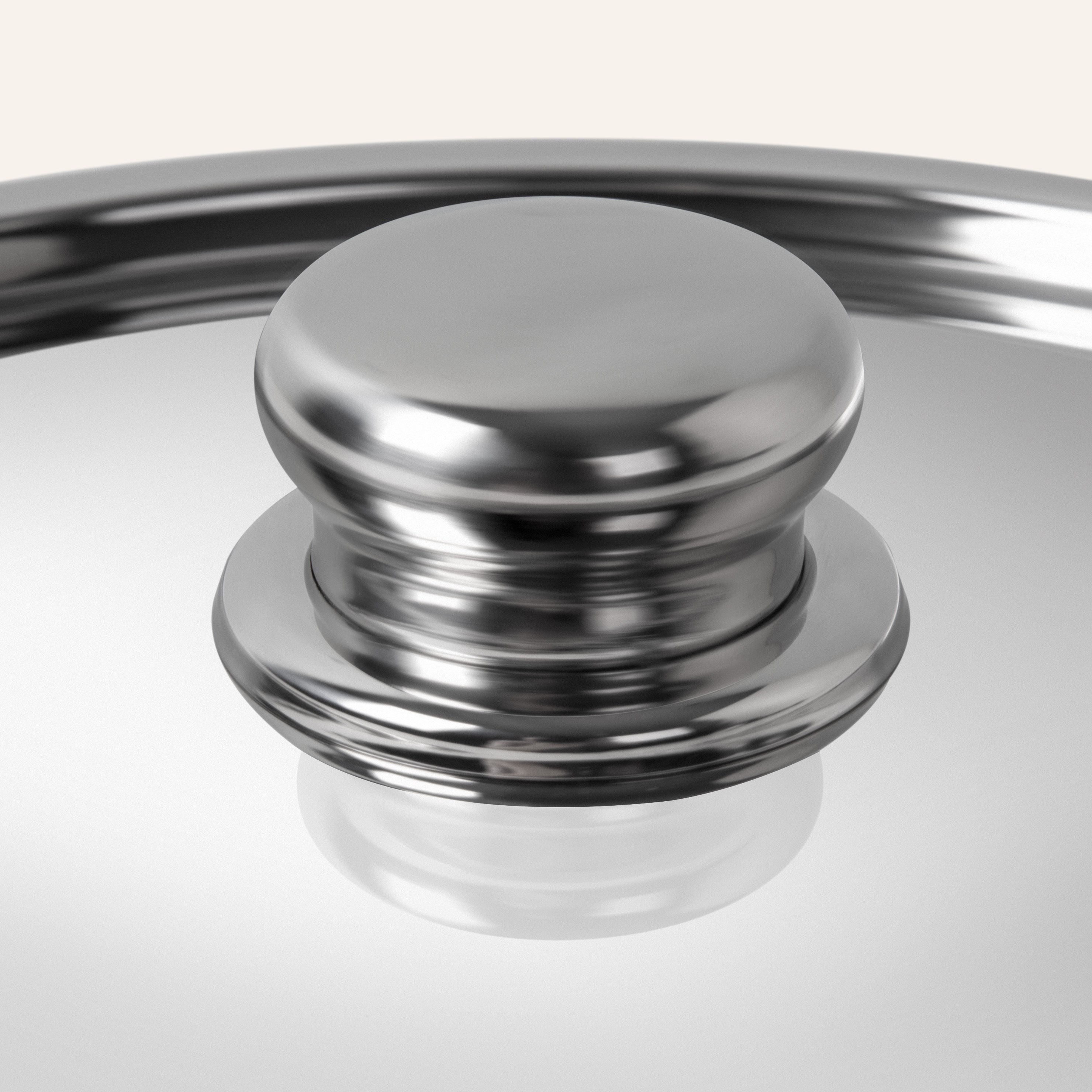 Deksel voor Titanium Gehamerde Pan Pro