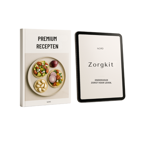 Gratis Cadeau Receptenboek + Nord Kitchen Zorgkit