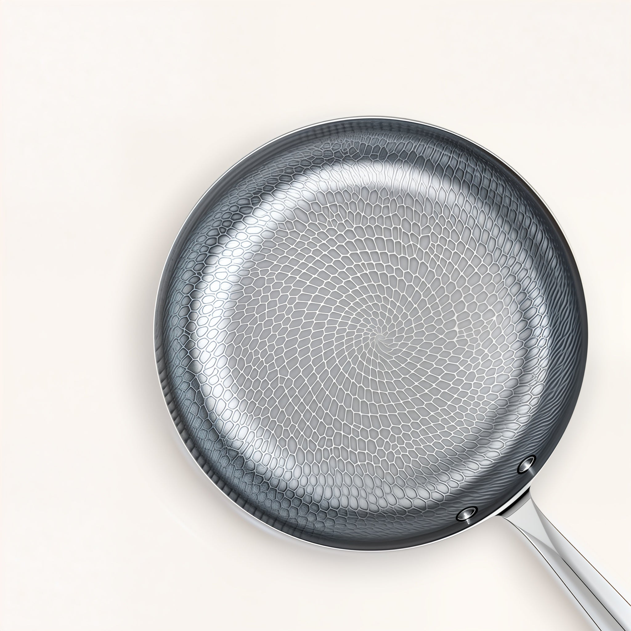 Titanium Gehamerde Diepe Pan Pro