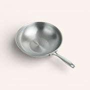 Titanium Gehamerde Wokpan Pro
