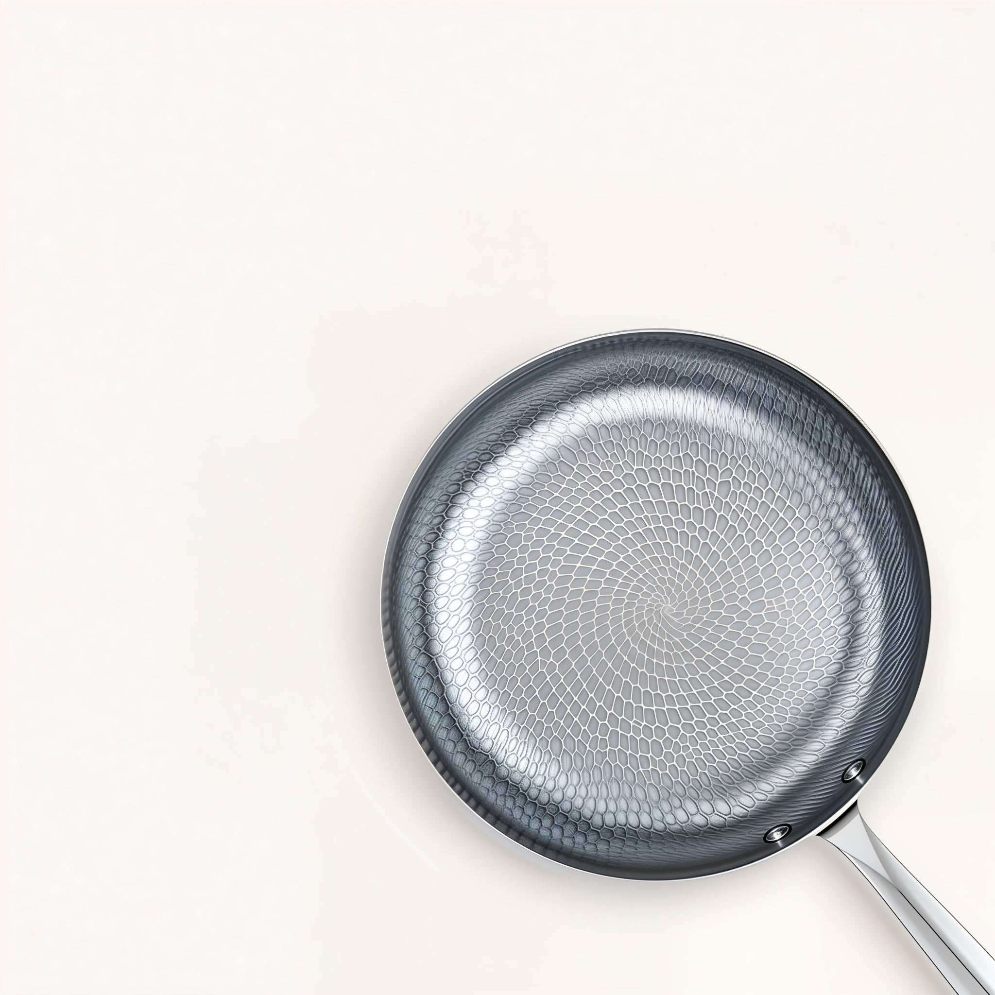 Titanium Gehamerde Diepe Pan Pro