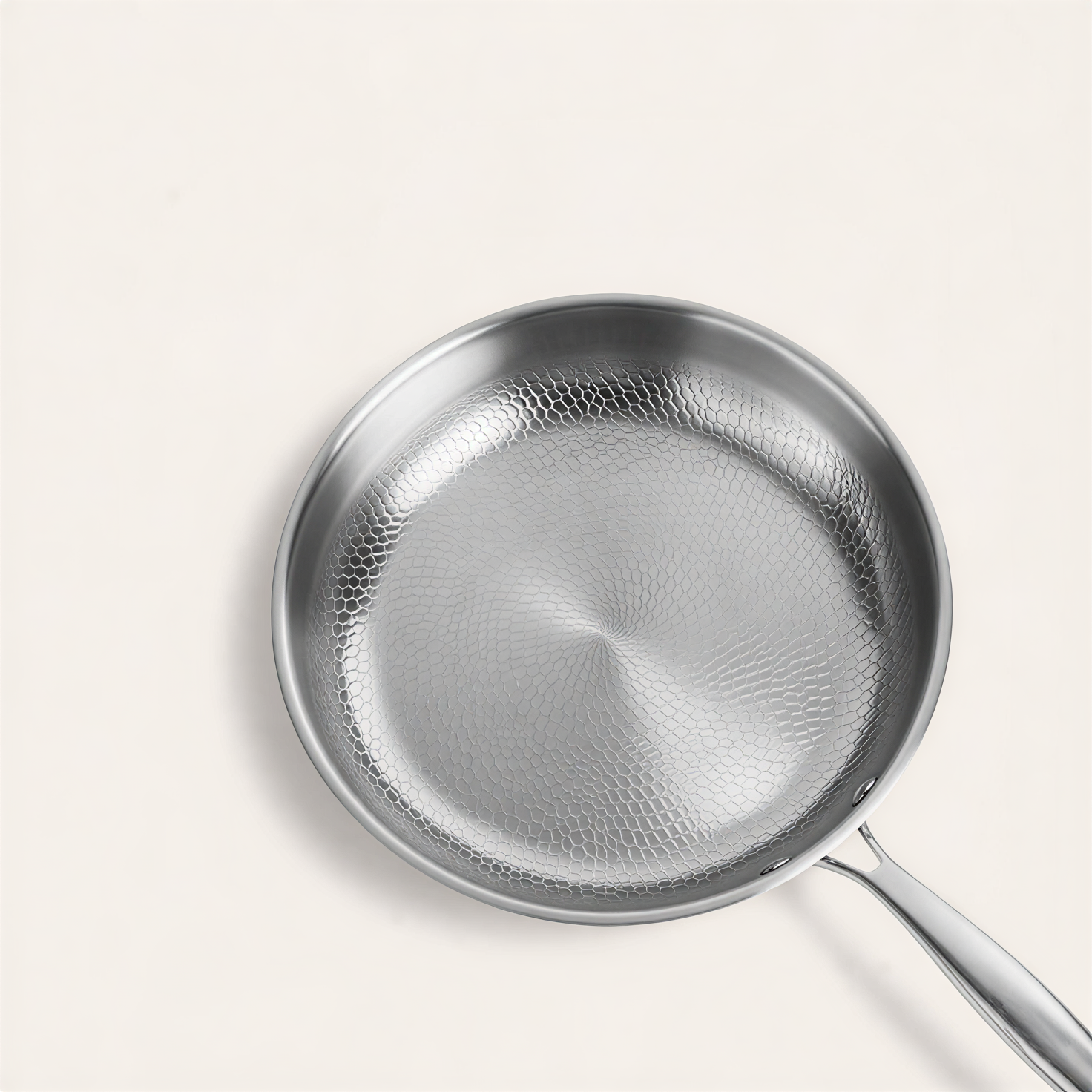 Titanium Gehamerde Pan Pro