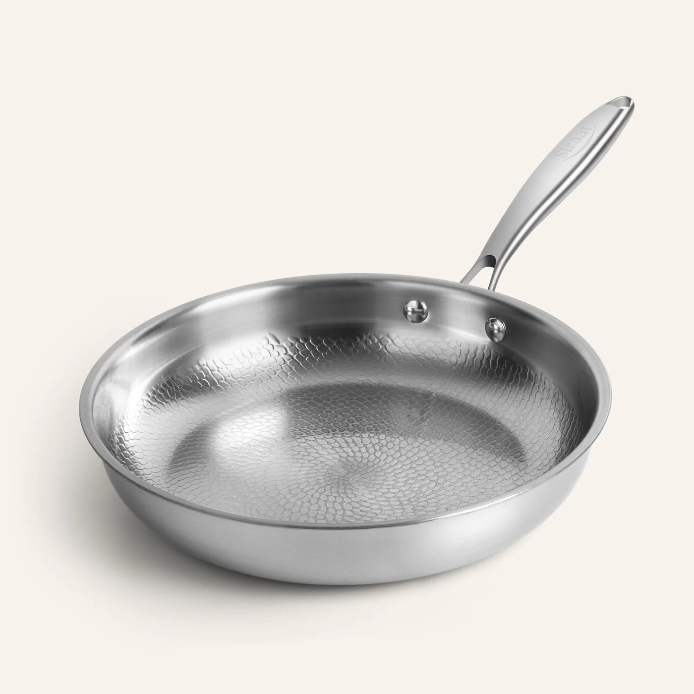 Titanium Gehamerde Pan Pro