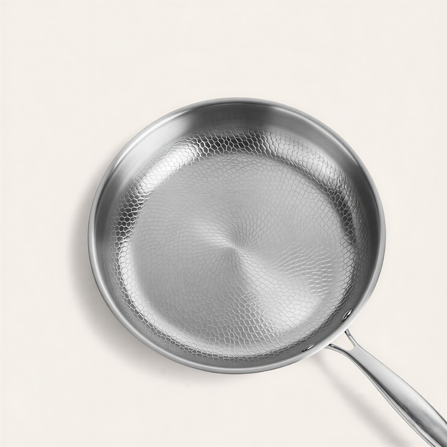 Titanium Gehamerde Pan Pro