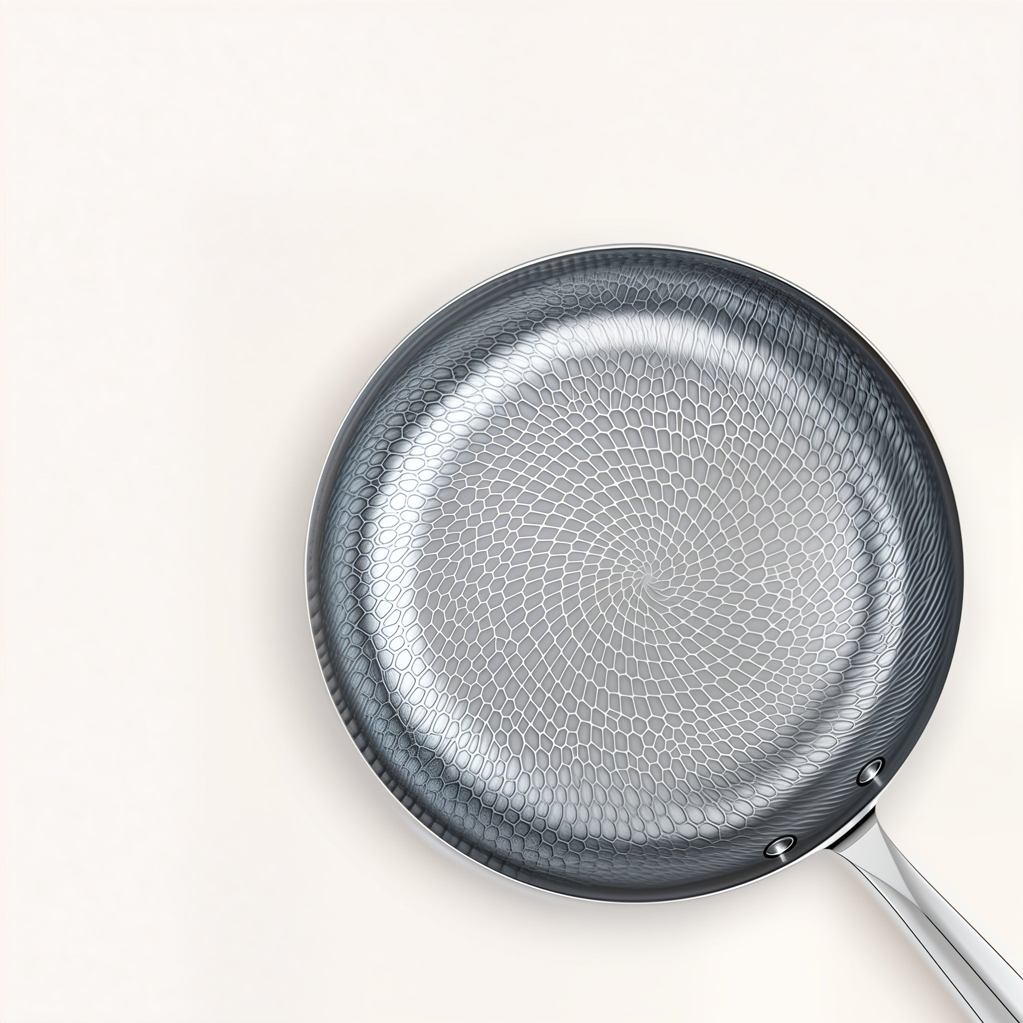 Titanium Gehamerde Diepe Pan Pro