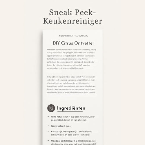 Nord Kitchen Titanium Gids