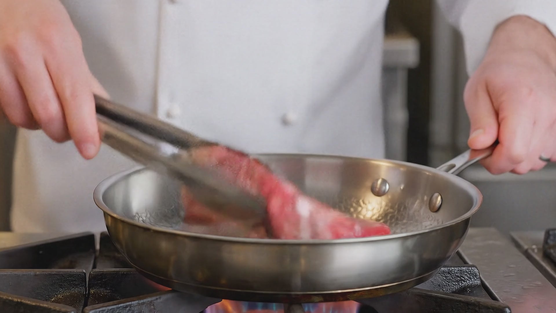 Titanium Gehamerde Pan Pro